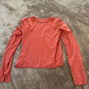 Anthropologie long sleeve crop in pink (S)